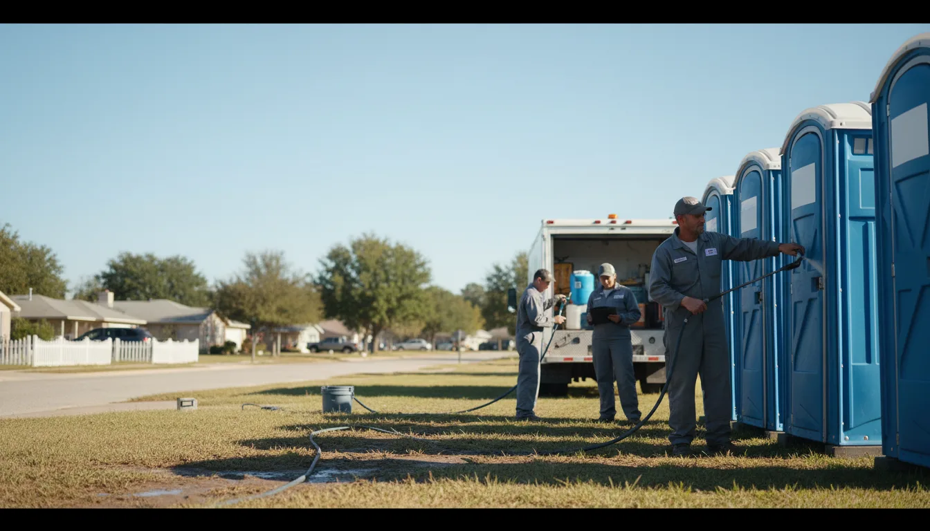 Long-Term Portable Toilet Rental in Stewart, MN near me